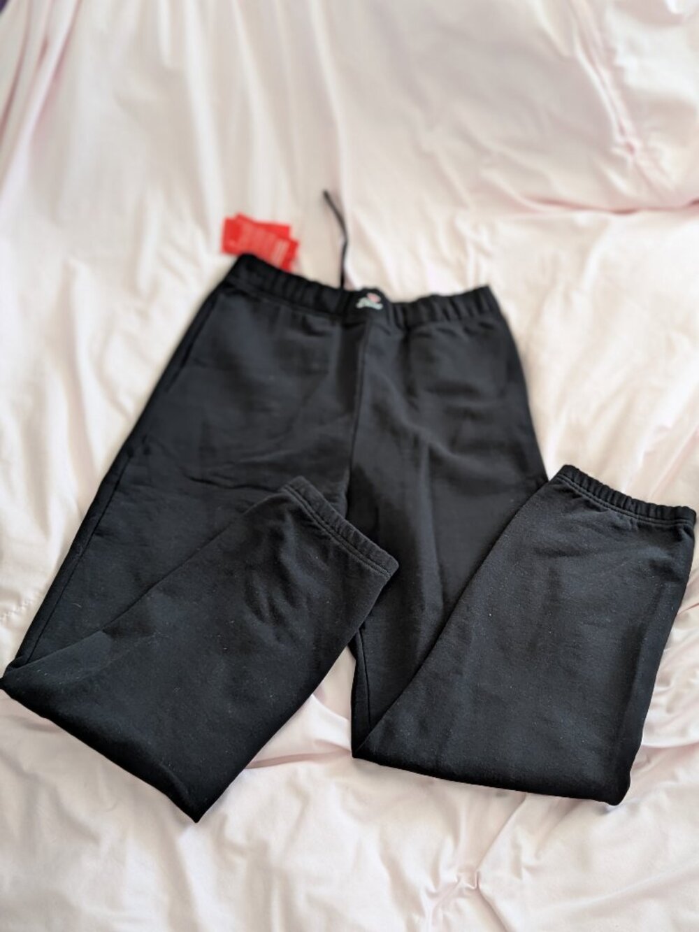 Diesel Black P-MAKRAW Cotton Jogger Pants S